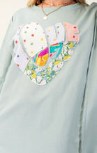 Load image into Gallery viewer, T Dress with pockets, plus size, light teal Love 💗