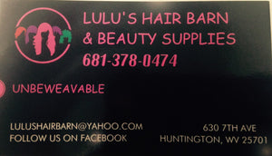 Lulu’s Hair Barn &amp; beauty supplies 