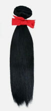 Load image into Gallery viewer, 1 Pack solution 100% Human hair 12” 14” 16” with lace part closure
